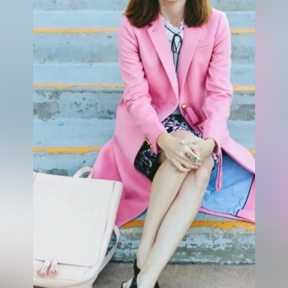 J. Crew Collection Coat Olivia topcoat with grosgrain ribbon
00 $495 - Picture 2 of 14